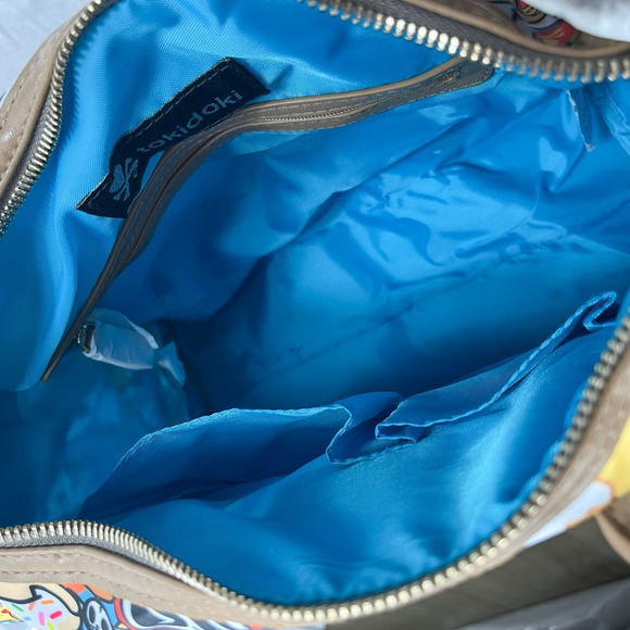 Tokidoki Food Buffet Bowler Bag Purse Vintage Rare Adios Donutella 2015 New - Picture 9 of 13